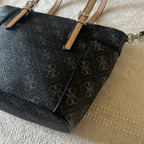 GUESS Delaney Logo Mini Tote - Picture 10 of 16